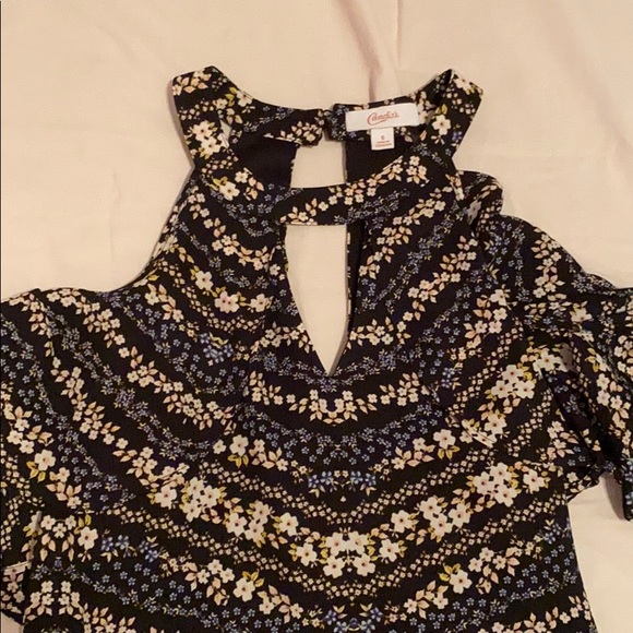 Black floral dress - Picture 2 of 4